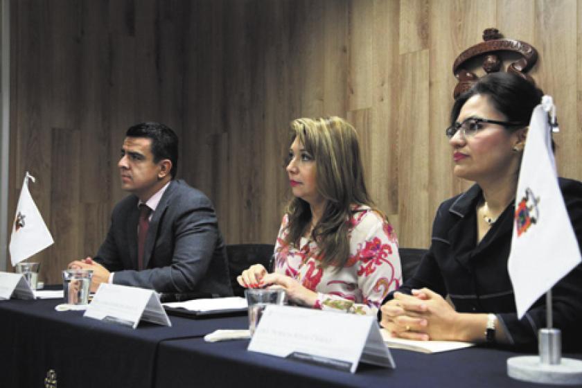 Rueda de prensa para presentar México Conectado