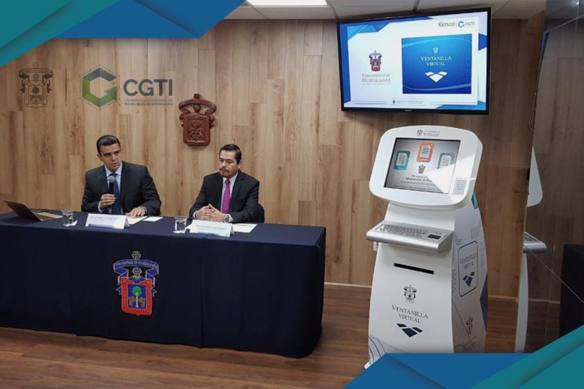Rueda de prensa para presentar servicio de ventanilla virtual