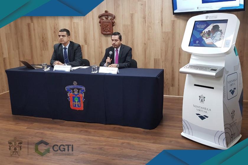 Dr. Luis Alberto Gutiérrez y Mtro. César Rafael López Rodríguez