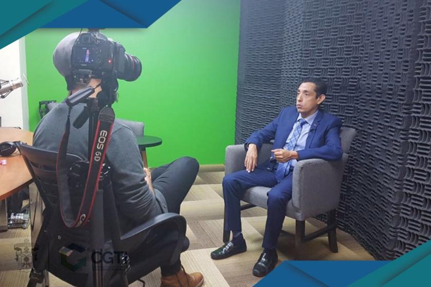 Mtro. César Rafael López Rodríguez entrevistado