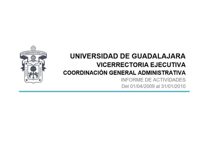 Informe CGADM 2009-2010