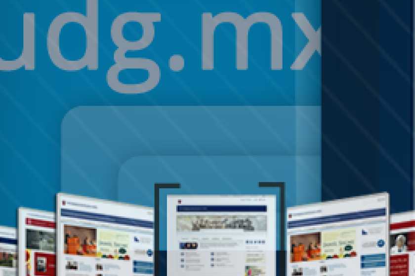 Portada de la guia del modelo web universitario 2.0
