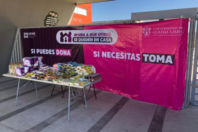 SEMS reúne más de 9 mil despensas para familias vulnerables en Jalisco