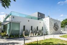 Fachada del Centro de Analisis de Datos y Supercomputo CADS