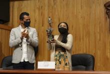 Entrega del galardón Corazón de León al pueblo maya de Homún