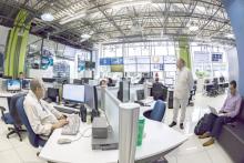 INTERIOR DEL CENTRO DE COMPUTO