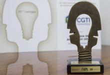 Trofeo del premio de la revista InnovationWeek 2017